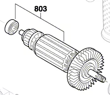 Induit BOSCH réf. 2 604 011 401